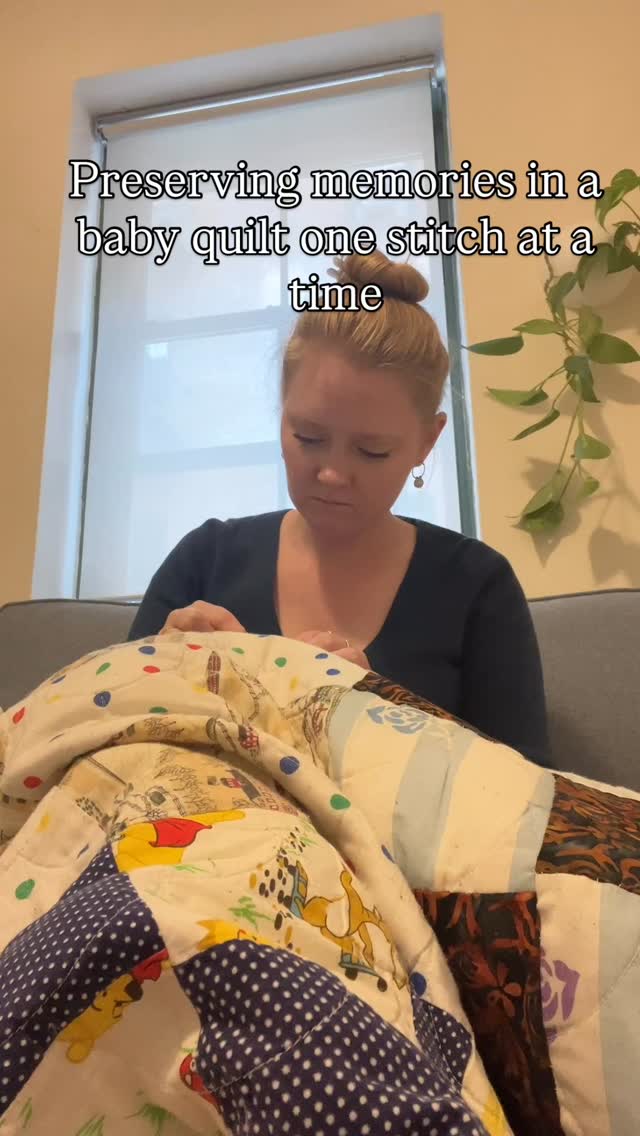 I am in fact sitting home and sewing most days 💜🪡
This particular project is a quilt repair that’s going to turn out beautifully restored!
#nycquilter #customquilts #quiltrepairs #sewing #nyccustomquilts