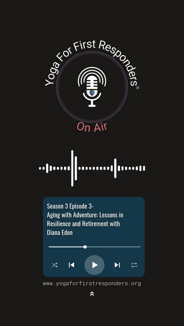 🔥 Aging doesn’t mean slowing down. It means leveling up your perspective.
Olivia Mead sat down with the iconic Diana Eden- Broadway dancer turned Emmy-nominated designer at 85- who’s still teaching, still writing, still living with FIRE.
🎧New episode of Yoga for First Responders On Air — link in bio.
#Resilience #Mindset #Wellness #Retirement #YogaForFirstResponders
