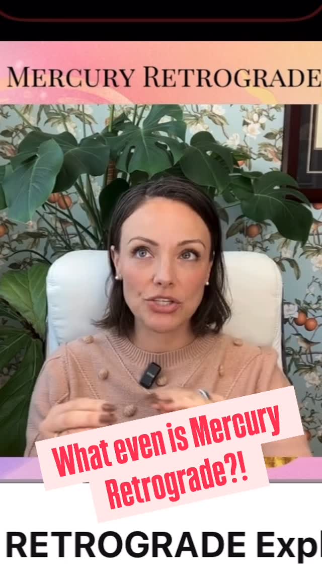 Last Mercury Retrograde of the year and it’s a doozy! 💫🫣⚡️full video on my channel #astrology #mercuryretrograde #astrologyreels