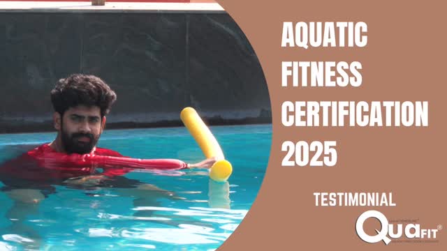 Aquatic fitness instructor certification program - Testimonial
Final few seats left
@aquaticfitnessindiaassociation and @sptfoundation approved
Learn all the basics needed for conducting and aquatic fitness sessions for group and individuals.
Covers all the basic fundamentals safety and principles to be followed in addition to exercise physiology and professionalism.
#aquaticfitness #quafit #aquafit #aquaaerobics #aquafitness #fitnesscareer #aquaticfitnesscertification #certifiedaquaticfitnessinstructor #sptfoundation #afia #aha #americanheartassociation❤️ #exercisephysiology