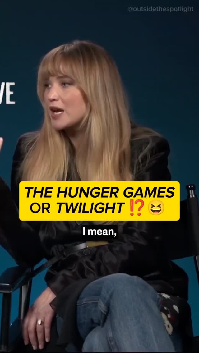 👉🏼 Which of these iconic franchises takes it for you? 🧛🏼♂️🏹
Robert Pattinson and Jennifer Lawrence discuss what put them on the map in The Hunger Games and Twilight whilst promoting their new movie 'Die My Love' 💀❤️
Interview with @fandango, clip from @entertainmentweekly
#OutsidetheSpotlight #OTS
#DieMyLove #RobertPattinson #JenniferLawrence
#NewMovies #2025Movies #IconicMovies