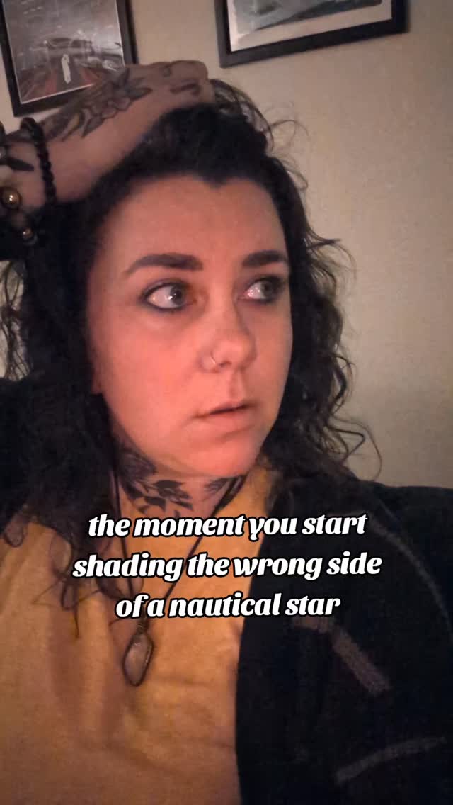 Just kidding guys I haven't done this since I was an apprentice 🤣😭🫣
Do it once, and you're haunted forever.
Fun fact... It was little art nerd me that was all "well if the light source comes from here then these two spots next to each other will be dark"
And I quickly learned that light sources don't apply to every style of tattooing lmao
#marcustheworm #tattoohumor #tattooreels #arizonatattooartist #arizonatattoo #sedonatattoo #tattoosedona #ladytattooers