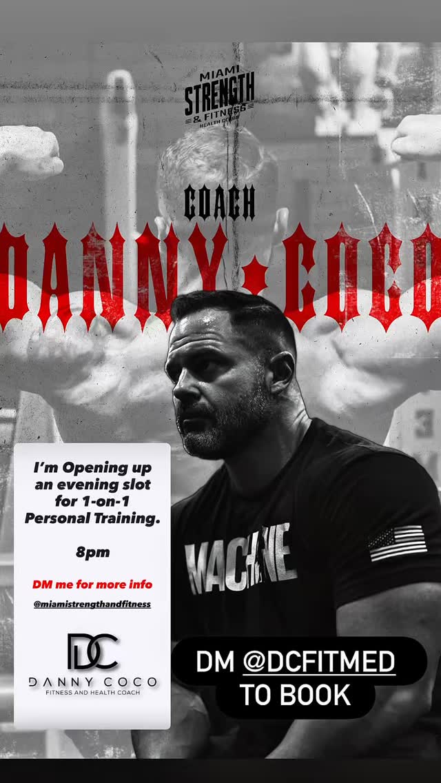 Here is your opening- no excuses now 👏🏼 DM COACH @dcfitmed 📲