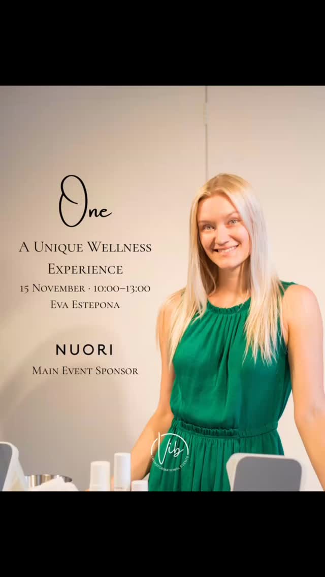 Meet Our Partners for VIB – ONE
Every VIB experience is born from collaboration, creativity, and shared energy — and this special anniversary edition wouldn’t be possible without our incredible partners.
Main Sponsor: NOURI @katarinatica — from Denmark, bringing inner nourishment and natural balance to the VIB energy.
Long-term Partners: @biovardi & @oculto.marbella — who’ve been part of our journey since the very beginning, supporting wellness, beauty, and transformation from the inside out.
Venue Partner: @evaestepona — our stunning host by the sea, where elevated wellness meets effortless elegance.
Music Partner: DJ Dobro @monikadobro_ — creating the soundscape for VIB – ONE with uplifting beats and high-vibe rhythm.
Together, we celebrate ONE — a morning of gratitude, community, and creation.
Let’s rise, move, and glow as one. 🤍