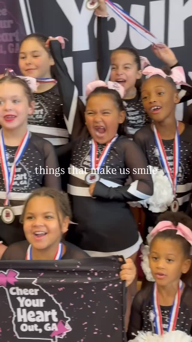 Things that make us smile 🩷 #cheeryourheartoutga #danceyourheartoutga