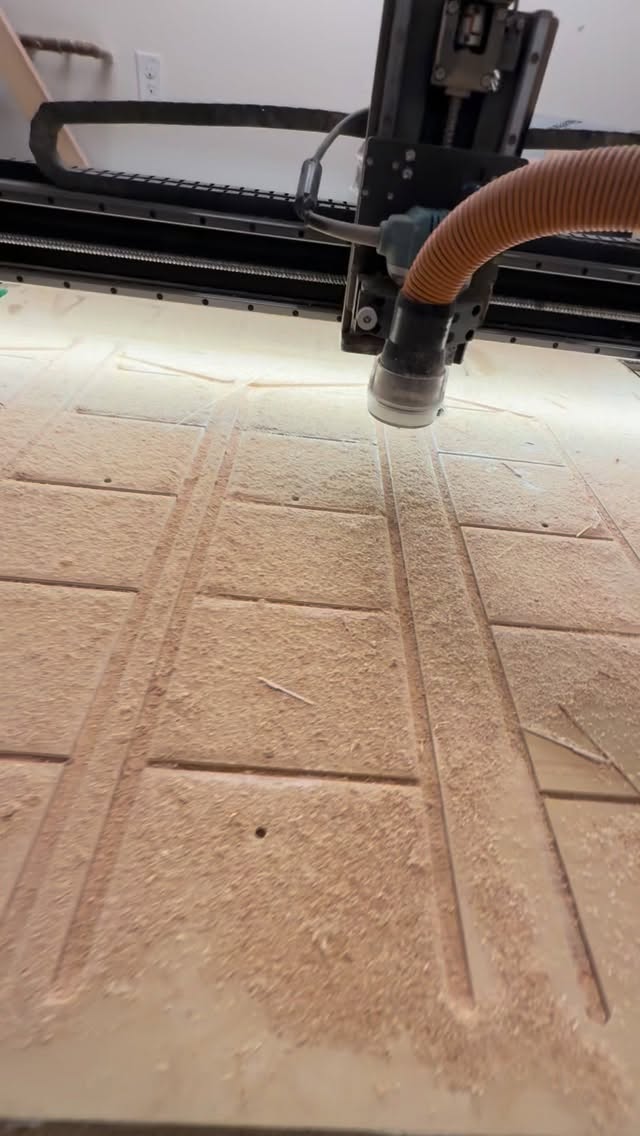 Another good day to cut some plywood!