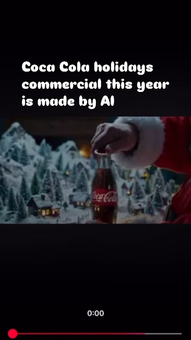 That moment when your favorite truck appears and you know the season’s here. 🎄✨ #CocaCola #HolidayMagic
Fun fact: this year’s ad wasn’t filmed the traditional way — it was created with generative AI using over 70,000 video clips!
#Marketingfacts #jkimarketing #smallbusinessnj #webdesign