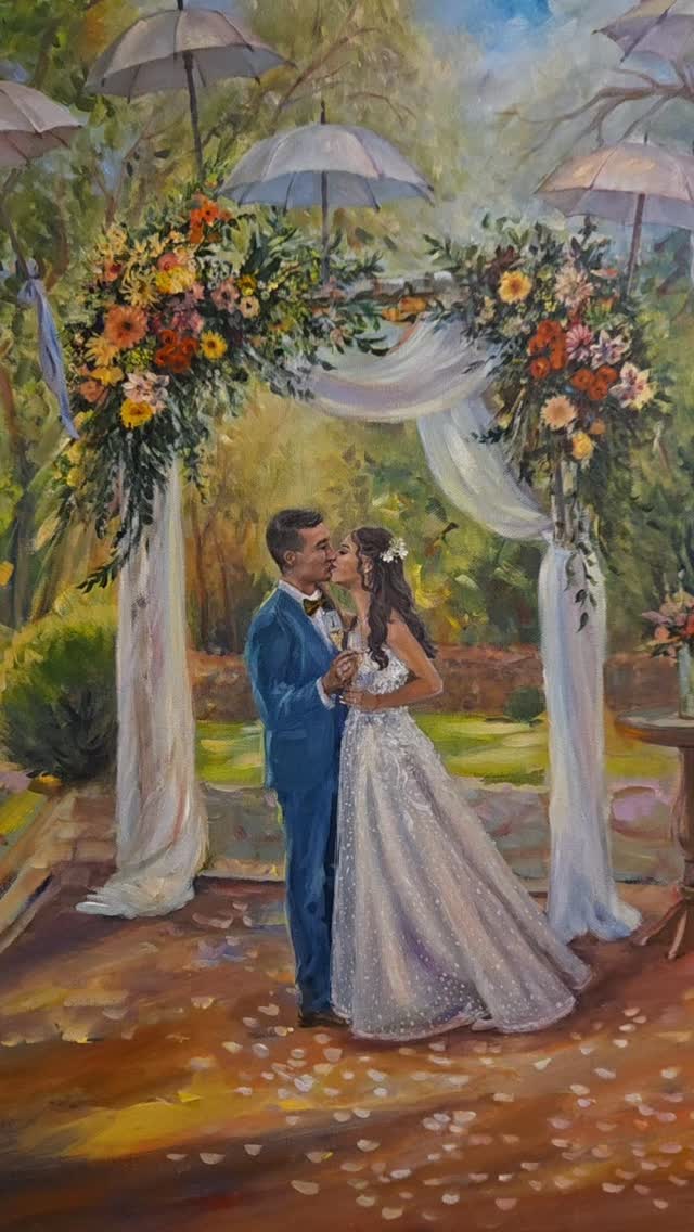 Сем. Кокотанекови 💍💜
#сватбенхудожникнаживо #сватбенподарък #сватбенден