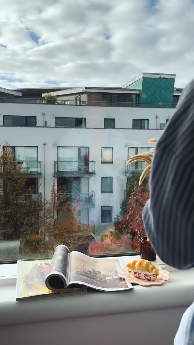 Tea break with our Gingham Mug Set 🤍🍁