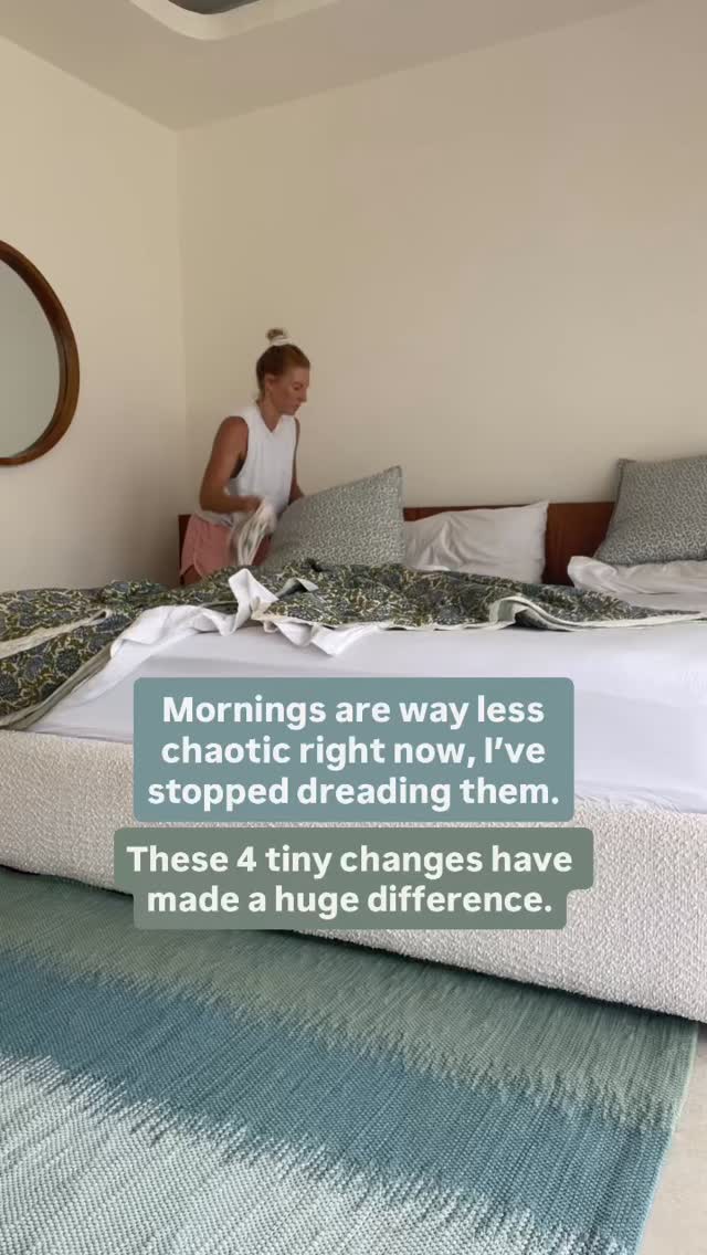 😜 Mornings can have the quality of feeling like chaos from the minute I open my eyes somedays. And I think me being in a rush really impacts the kids’ moods. We are really trying to avoid stress, meltdowns and rushing in the morning. But you know - it’s hard!
🩷 A few small habits have honestly changed the way we start our day - not in a “perfect routine” way, just enough to start the day calmer and more in control.
1️⃣ Laying out clothes the night before means one less decision in the morning. Everyone knows what they’re wearing, and it stops that mad rush trying to find things.
2️⃣ Drinking a glass of water before coffee makes me feel more awake straight away, rather than wired and dehydrated.
3️⃣ Having five quiet minutes before everyone’s up helps me get my head together. Sometimes I stretch, or just sit and breathe - but mostly I’ll just stand on the balcony and look around, but it gives me space before the noise starts.
4️⃣ And no phone until after the school run has been a big one. I’ve set an app block that stops WhatsApp and socials from 8.30pm until 9am, and it’s made a huge difference. I’m not pulled into other people’s stuff before I’ve even started my own day.
None of it’s fancy, but these little habits keep mornings calmer for the whole family - and I start the day feeling more like myself, not already behind.
♥️ What can you add? Anything resonate or work for your family?