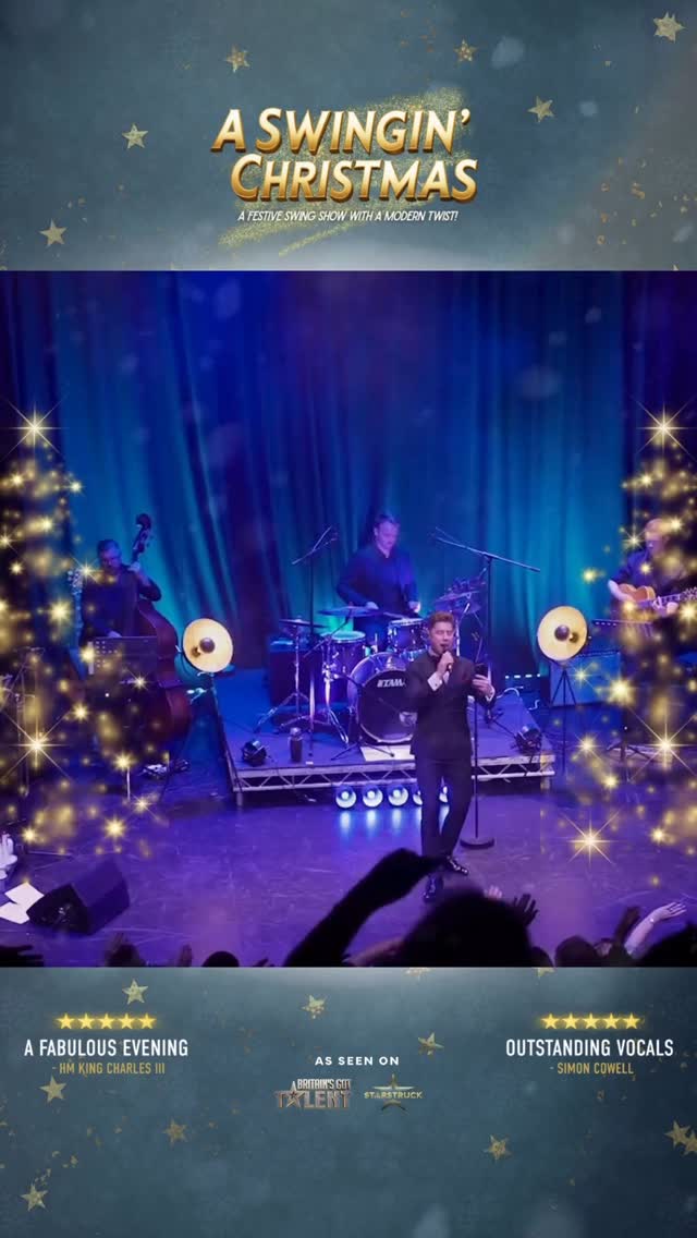 Join me this Christmas for some festive fun 🎄
I’ll performing at the following venues with a great live band featuring Christmas songs old and new! From Sinatra to Buble, Chris Rea to Wham!
Nov 30th - @tivoliwimborne , Wimborne
Dec 18th - Huntingdon Hall, Worcester @worcstheatres
Dec 19th - @wolverhamptonartscentre
Dec 20th - Wycombe Abbey School, Bucks
Tickets from www.andrewbourn.co.uk
Please share and tag friends ❤️
#wimborne #wimborneminster #wimbornedorset #wimborneevents #WorcesterEvents #wolverhampton #wolverhamton #WolverhamptonEvents #highwycombe #high #Wycombe #highwycombeevents