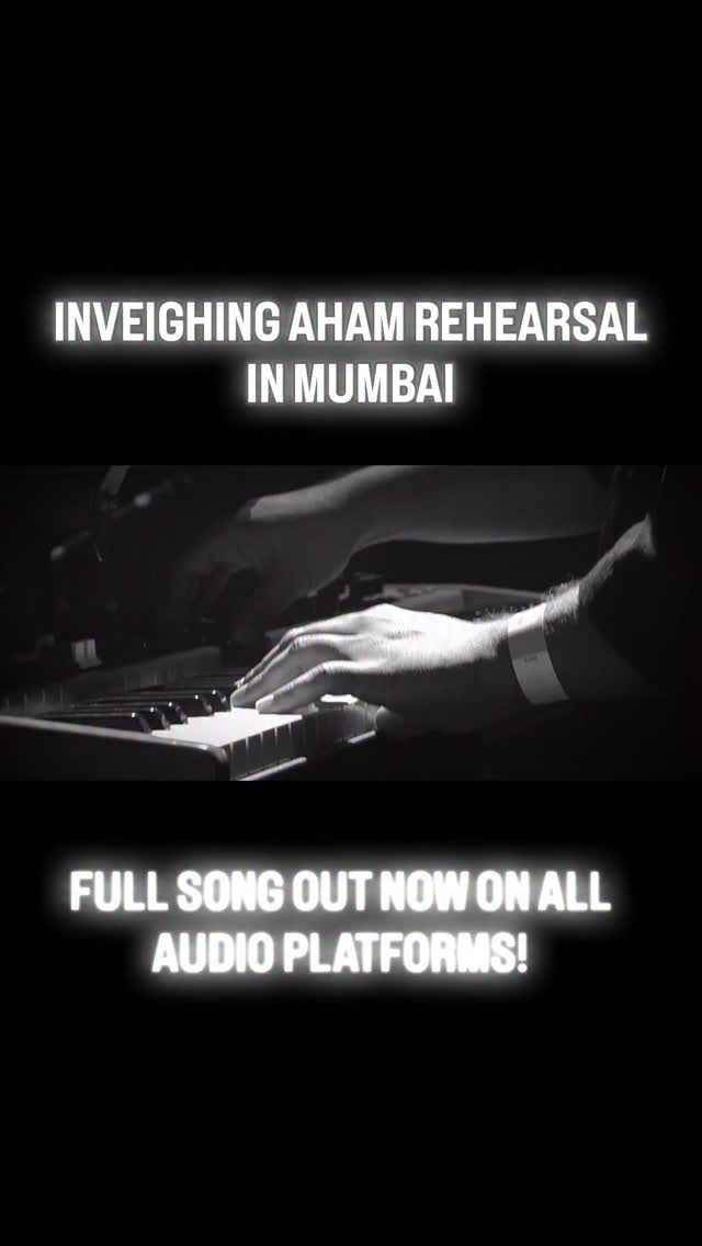 “Inveighing Aham” Mumbai rehearsal @chordfatherproductions with @sambitc @rahulputai @ziamuzik @bcmanju @trikoban before the launch show !
Check out the full song on Audio Platforms!
#new #musician #worldmusic #guitar #studio #rehersal #bts #band #practice #artist #álbum