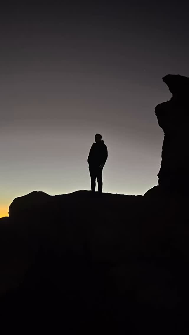 Good night from the top of the Teide ❤️📸