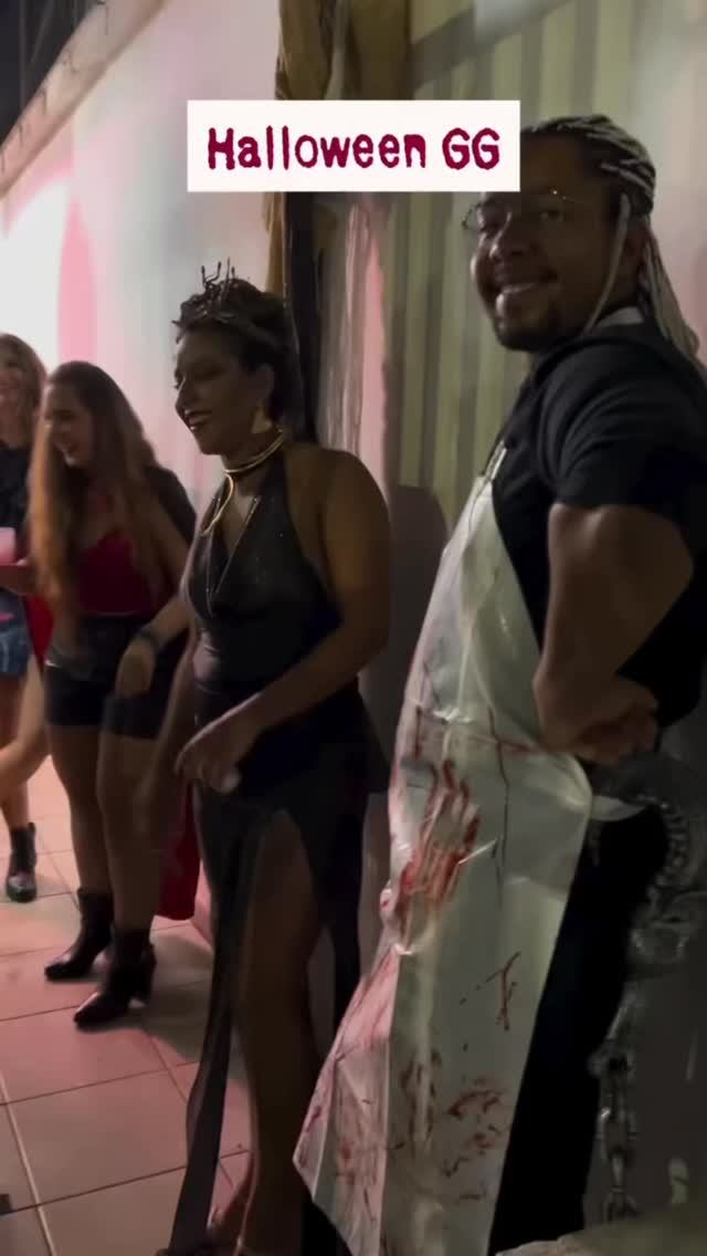 As fotos da festa ficaram ótimas! 😅🔥🎃 Mais um pouco de como foi o incrível Halloween do GG! ❤️🔥 Ainda estamos impactadas hahahaha