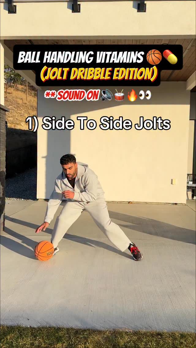 Ball Handling Vitamins🏀💊 - JOLT DRIBBLE Edition🔥🔥
SOUND ON🔊🥁🔥🔥🔥
#basketballtraining #ballhandlingdrills #basketballdrills #handles #ballhandling #basketballtips #basketballmoves