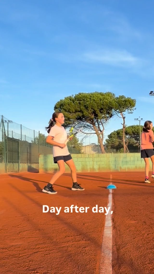 "There are no shortcuts to success. Only hard work, enjoyment and dedication. Keep fighting!" Thanks to @clinicapodologica_m_o for designing the insoles for Annabelle and Lucette #elitetennisacademy #juniortennis #tennisacademy #TennisCourtLife #BarcelonaSports #TennisEurope #TennisFuture #TennisPros #SpanishTennis #TennisFamily #TennisDreams #TrainHardPlayHard #TennisEnergy #GameSetMatch #LoveTennis #TennisWorld #CoachAndPlayer