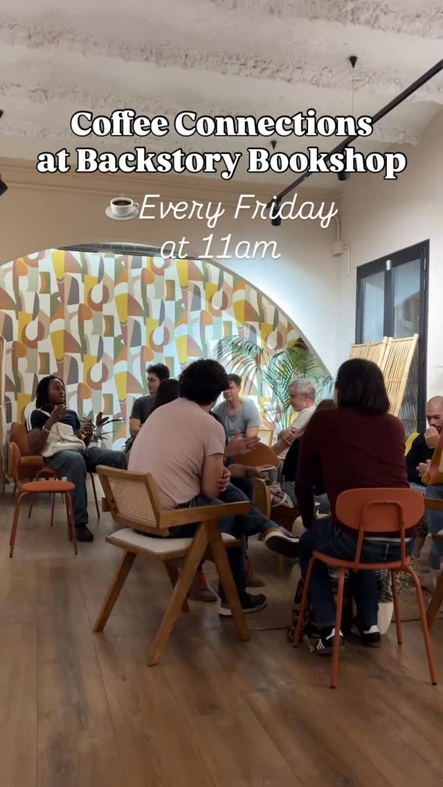 Slow mornings, real conversations.
Our weekly Coffee Connections brings the community together every Friday at 11h — a cozy space to meet, chat, and feel part of something.
Open to all — just show up ☕👋🏻
#BackstoryBookshop #CoffeeConnections #CommunityEvents #BarcelonaLife #MeetNewPeople #ReadersOfBarcelona #SlowMornings #BookshopVibes #EnglishInBarcelona
