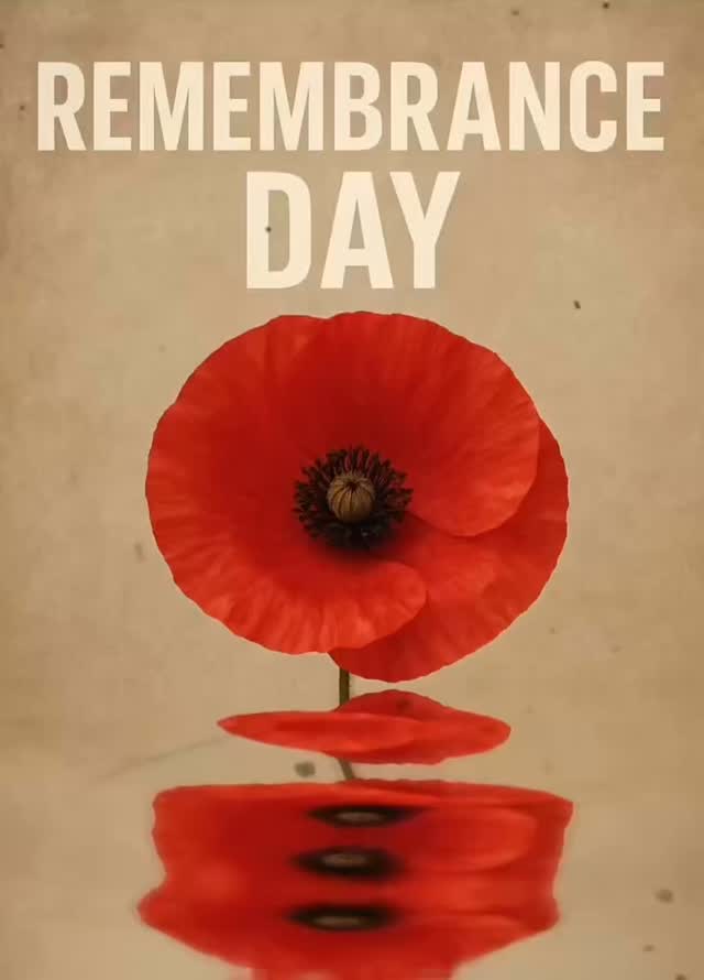 Today, we honour the courage and sacrifice of those who served. Their bravery shapes our freedom, and we pause to remember with gratitude. Lest we forget. 🇨🇦 #RemembranceDay #LestWeForget