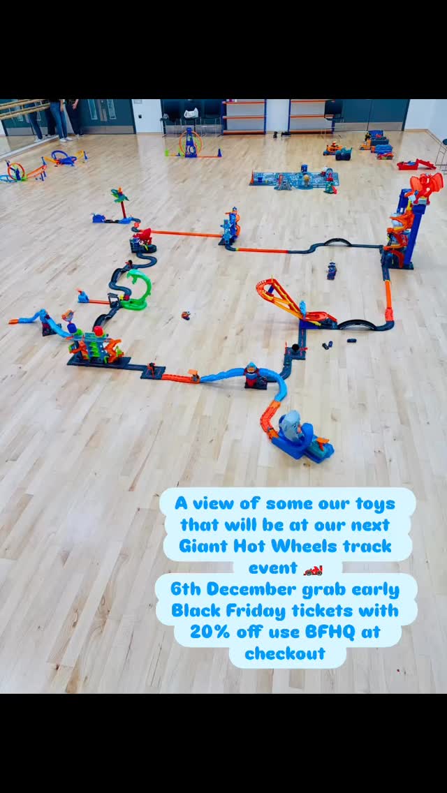 🚗💨 A sneak peek of just a few of our epic toys on the GIANT Hot Wheels Track!
Now that the cold weather’s rolling in, it’s the perfect time for some high-speed indoor fun. 🔥🧡
📅 Next Giant Hot Wheels Event:
Saturday 6th December
⏰ Two sessions to choose from:
10:00–11:00
11:15–12:15
📍 Wren Academy, Enfield
🅿️ Free parking available
Early Black Friday discount - 20% off limited availability- use BFHQ at check out for the discount
Our last events were completely SOLD OUT - it was amazing seeing everyone racing, laughing, and having the best time! 🙌💥 Don’t miss out this time!
#hotwheels #enfieldkids #enfieldparents #enfieldtown #enfieldkidsactivities #hertskids #londonkids #playcars #kidsfun #enfieldtown #northlondon #smallbusiness
