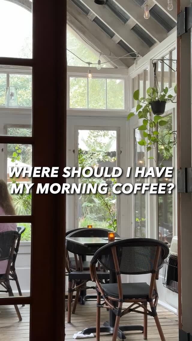 Are you a peaceful private balcony fan or you want to mingle and make a new friend at the coffee shop downstairs? #PrivateBalcony #BoutiqueHotelLife #WilmingtonNC