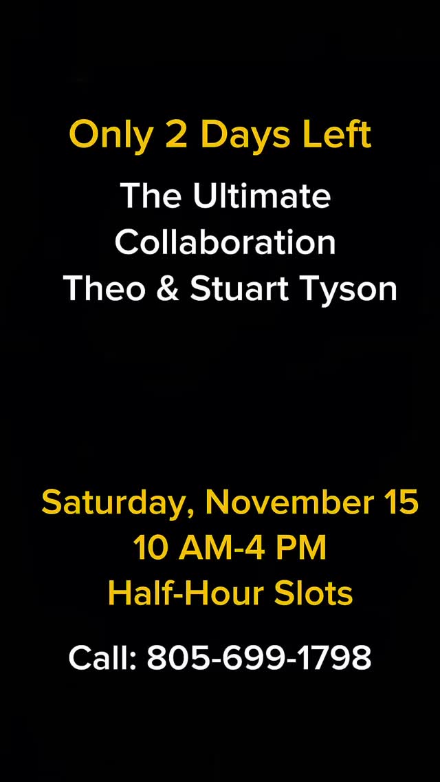 🎬 Only 2 days left!
Don’t miss your chance to be part of the Ultimate Headshot Collaboration, where acting strategy meets professional photography.
📅 Saturday, November 15th
🕙 10am–4pm | Choose your half-hour slot
📍 Theo Devaney Acting Studio 544 Freeman Street
Orange, NJ, 07050
Spots are almost gone-secure yours today at: theodevaneyactingstudio.com
#ultimatecollaboration #eventsinorangenj #TheoDevaney #actingstudio #headshotsnj #stuarttyson #photography