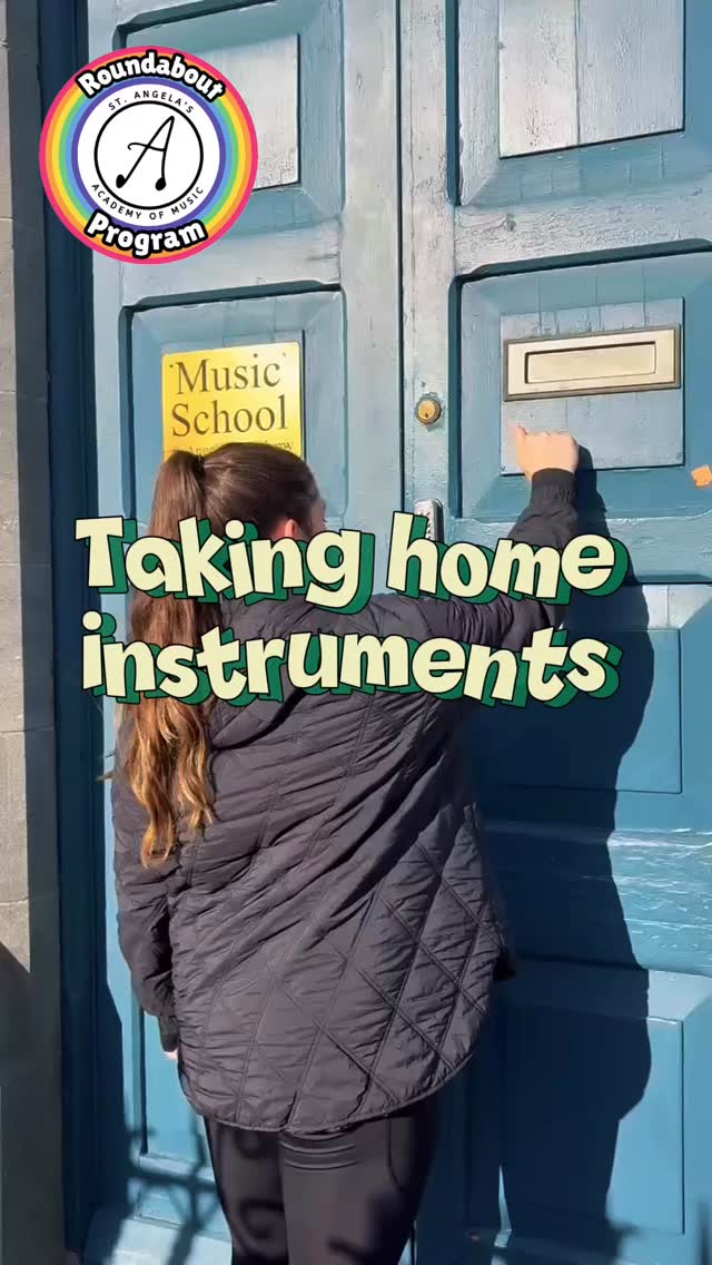 This week the Roundabout students from @scoilangelathurles and @presentationprimarythurles got to take their instruments home. Seeing them so excited walking back school made our week. Remember to have fun and practice every day! 🎵
🌟 A reminder for parents or guardians to fill out our instrument loan form on our website before the remaining instruments are collected 🎻🎺