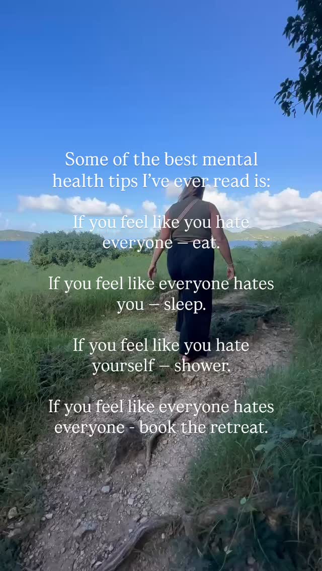 Teehee 🤭 but FR — the world is wild right now.
And if you’ve been feeling overwhelmed, burnt out, or just over it, book the trip babe.
Take care of YOU.
Come join me in this little paradise for a much-needed reset — sunshine, ocean, connection, and a few days to actually breathe again.
Let your stress melt, your nervous system settle, and your heart feel lighter.
I’d love to share this tropical, soul-nourishing slice of heaven with you 🫶🏼🏝️🤍
Tell me what you’re needing today?