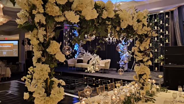 Black, silver and candles vibes! Moody glamour with a touch of firelight.
#weddingdecor #weddinginspiration #chicagoweddingdecor #southasianweddings #weddiflowers #stagedecor #chicahoindianwedding #pakistaniwedding #stagedecoration #indianwedding
Venue: @ashyanabanquets
Planning: @jthoma150
@sibylchacko
Floor: @tamasha.vinyls