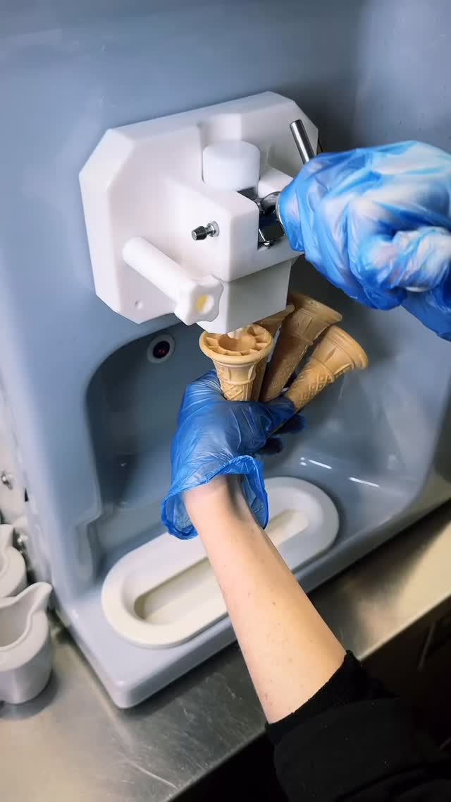 Not to brag… but our swirl game is different. 😏🍦