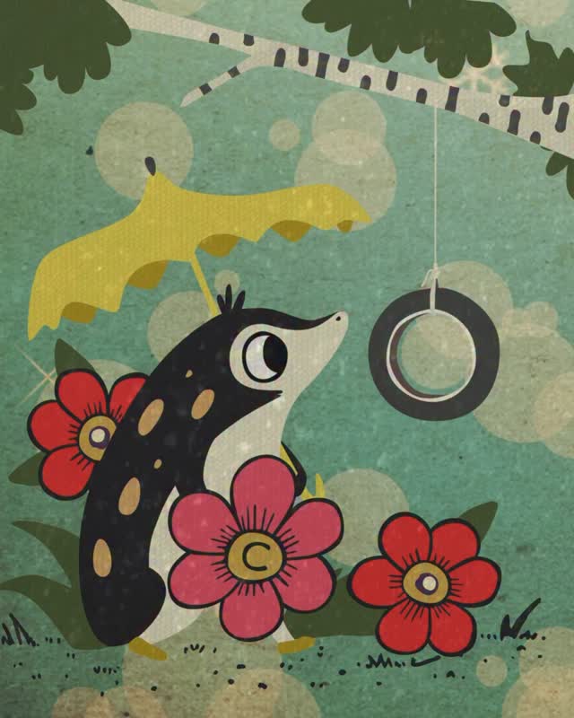 Heute gibt es wieder ein Gratisvergnügen und zwar - im Regen spazieren! Und falls du daran kein wirkliches Vergnügen hast, noch die Erinnerung: bei Regen sind alle Schaukeln frei! In diesem Sinne, schönen Dienstag noch für dich!
#lolabrennt #wild #love #mehrfarbeimleben #illustration