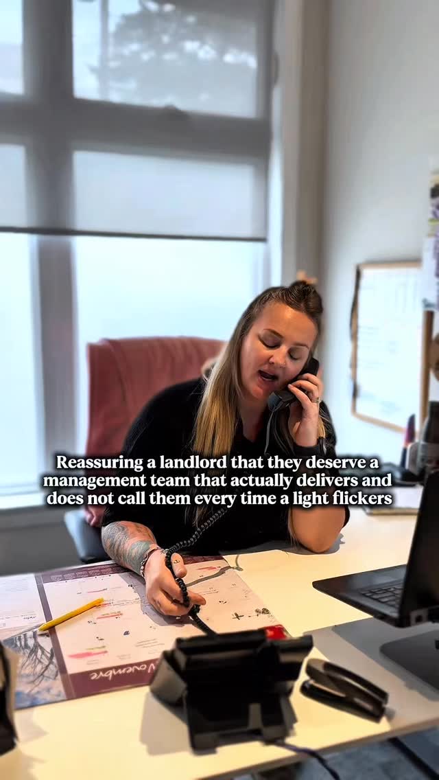 Dear landlords you really can have stress free days again 😊🏡✨