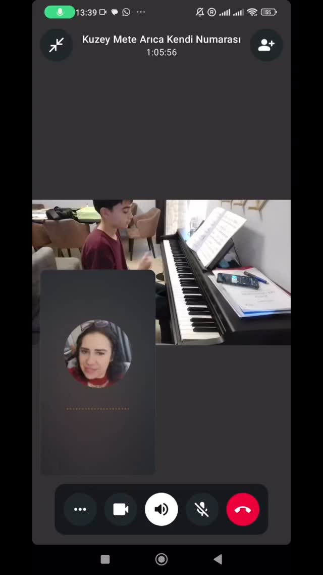 8.Aşama öğrencimiz Kuzey Mete Arıca’nın(12) online dersinden bir kayıt☺️. Sınav temposuna ulaştığında tekrar sizlerle paylaşacağız🥰💐