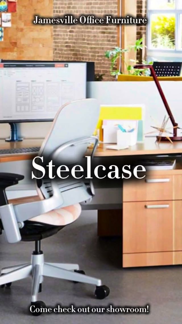 📎 Upgrade your workspace with our pre-owned Steelcase chairs! 📎 Whether you’re looking for the innovative Think, the classic Leap V1, the enhanced Leap V2, or the comfortable Amia, we’ve got you covered. Each chair combines style and support to keep you productive all day long. 💼 Check them out now and find your perfect fit! Visit the link in our bio for more #Steelcase #OfficeFurniture #SustainableStyle