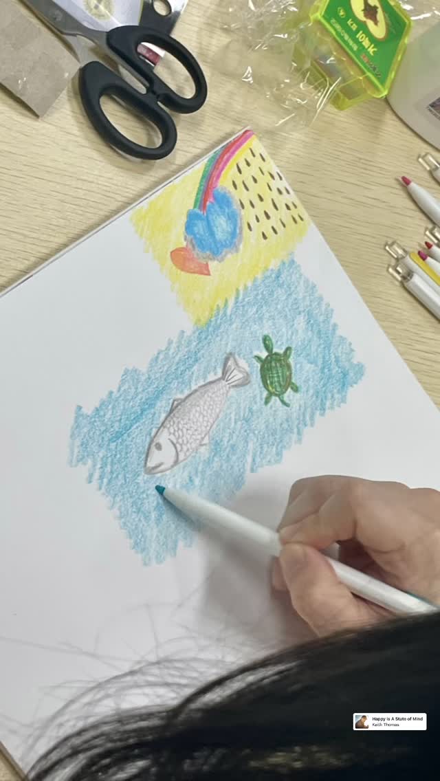 “Always be on the lookout for the presence of wonder.” — E.B. White
In our recent art experiential workshop with SEN officers, we explored how wonder can be found in the small comforts around us — at work, at home, and in the everyday.
As we created together, we learned unexpected things about one another: a love for the band Seventeen, the calm that comes from gardening, and how a simple mini Magnum can brighten a colleague’s day.
These discoveries remind us that connection often begins with noticing. And when we notice what brings each of us comfort and joy, we learn how to support one another more fully.
#presenceofwonder #arttherapy #senofficers #creativewellbeing #everydaycomforts #teamcare #arttherapyworkshops #arttherapysg #artexperiential #teambonding #educatorswellbeing