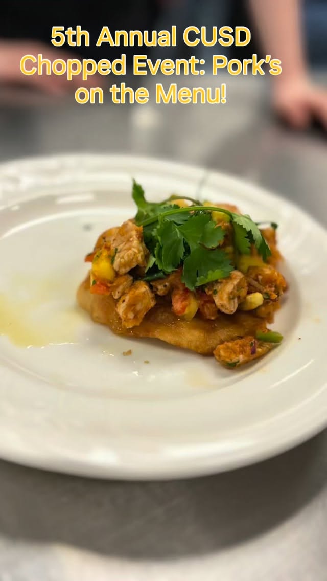 #azpork #tastepork Yes, celebrating our culinary competitors from the Chandler unified school district! They’re on their way already to be award-winning chefs!