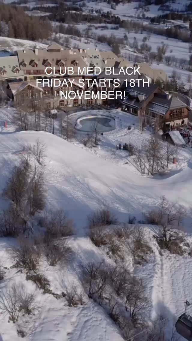 CLUB MED BLACK FRIDAY…
…Starts tomorrow 18th November!
You can enjoy up to £600 off per person on their next Resort stay or aboard Club Med 2.
Whether you’re eager to hit the slopes of the best Alpine Resorts or unwind on a paradise beach, get in touch from tomorrow until 2nd December and I can help plan your trip!
T&C’s apply.
#clubmed #clubmedski #clubmedsun #blackfriday