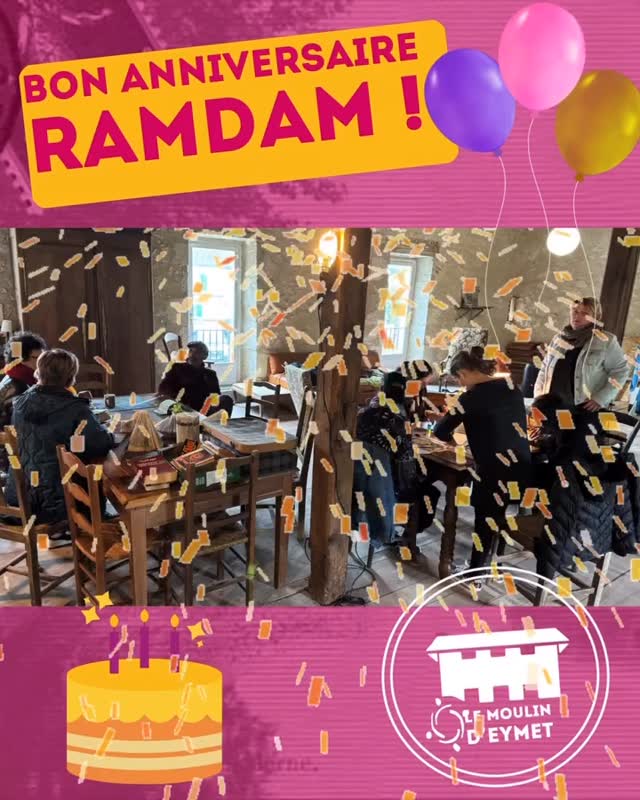 Retrouvons-nous demain samedi 15 novembre pour fĂȘter les 3 ans de @asso.ramdam !
Célébrons le travail formidable accompli par notre recyclerie préférée !
Festoyons en lâhonneur de toute lâĂ©quipe, leur Ă©nergie, leur crĂ©ativitĂ©, leur bonne humeur !
Et trinquons Ă nos futures collaborations...