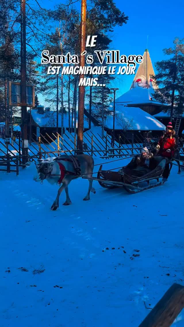 🎄 Si tu vas au Santa’s Village, le village officiel du Père Noël, ne manque SURTOUT PAS ce moment où la nuit tombe… ✨
Quand toutes les illuminations s’allument, la magie devient irréelle 😍
🏡 Ici, Noël règne 365 jours par an et tu peux y découvrir :
🎅 La maison & l’atelier du Père Noël
🦌 La ferme des rennes
🐺 Les huskies et leurs traîneaux
🐐 La ferme de Noël
⛄️ La maison des bonhommes de neige
🤶 La maison de Mère Noël
📮 La Poste du Pôle Nord
❄️ La ligne du Cercle Polaire Arctique
🏎️ Et même… du karting sur glace (sensations garanties !)
On a adoré la visite de jour…
Mais de nuit… OMG 😱✨
Tout devient féérique, lumineux et tellement magique ✨
Une vraie parenthèse enchantée en Laponie ❄️
#noel #christmas #laponie #lapland #santasvillage #pretadecoller #travel #travelcouple #travelcommunity #finland #winterwonderland