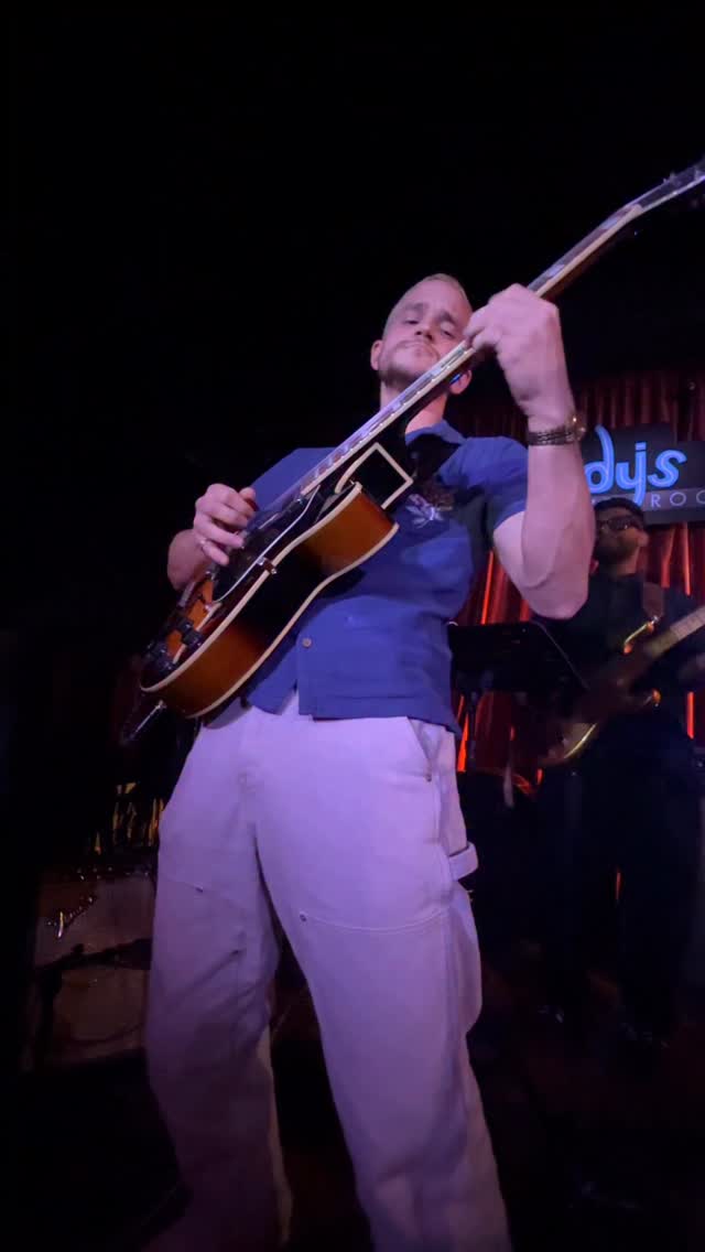 sat in at @rudysjazzroom tonight 🎶🥵