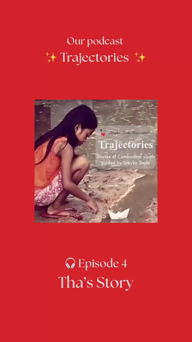 ✨ Trajectories Episode 4 is out now ✨
This episode follows Tha, a woman who survived the Khmer Rouge and rebuilt her life with resilience and care.
For ten years she has been the steady presence behind Sreyka Smile, guiding children placed in shelters with patience, structure, and love.
Her story reminds us that long-term presence matters. Lives change when someone shows up and keeps showing up.
🎧 Listen → link in bio
🌍 Produced by @sreykasmile Grassroots INGO
🎙 Narrated by @krisjanssenscambodia
#TrajectoriesPodcast #SreykaSmile #Cambodia #Localization #DisabilityInclusion #ChildProtection #GrassrootsINGO #DevelopmentWork
