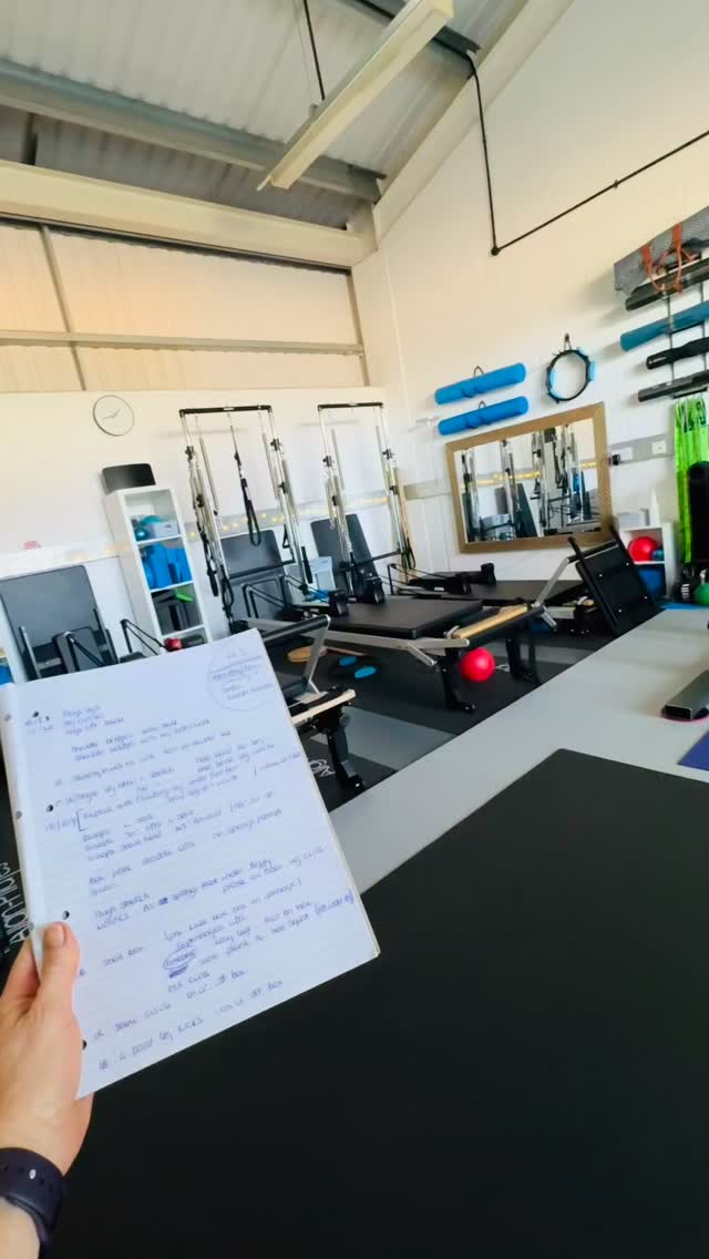 It’s week 3 of my term….
Week 1 was Stability and Stabilisation for the joints.
Week 2 was Strength in the Trunk - front and back.
Week 3 is here…. Strength in the larger muscles of the limbs.
I think / I write / I do / I write / I think…
I adapt and am ready for every injury and ability modification as a progression or regression.
Let’s go studio…
Last taster class of this year is Thursday next week BOOK NOW to go on my waiting list for January.
.
.
#pilates #pilatesrehab #pilatesforatheletes #pilatesformen #pilatesforsports #reformeronline #pilatesteacher #pilateseveryday #pilateshampshire #pilatesandoveruk #pilateslargeequipment #pilatesreformer #pilateshomestudio #pilatescadillac #pilateswundachair #fuseladder #pilatesstrength #reachyourgoals #reformerathome #reformerclasses #reformerstrength #pilateswithbunny #pilatesandyogawithbunny