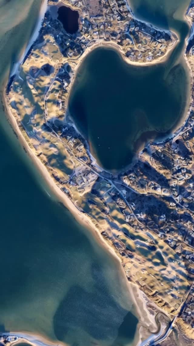 Changing seasons above Eastward Ho!