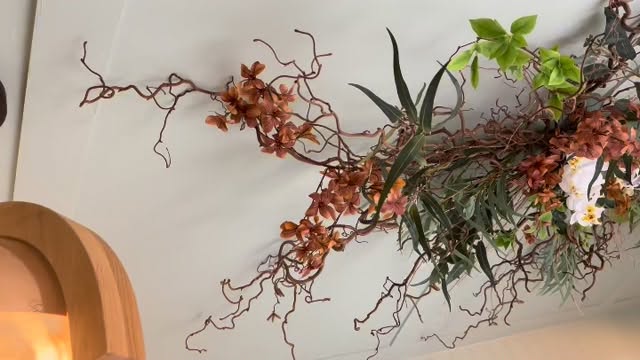 The finished willow structure