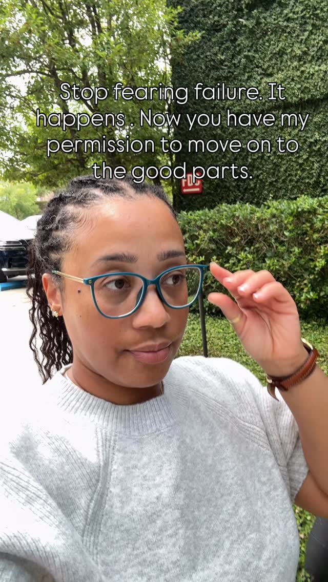 It happens . Now you have my permission to move on to the good parts.
Stop avoiding, it so you can get to the good part.
#businesswoman #business #womenowned #womeninbusiness #businessownerlife
