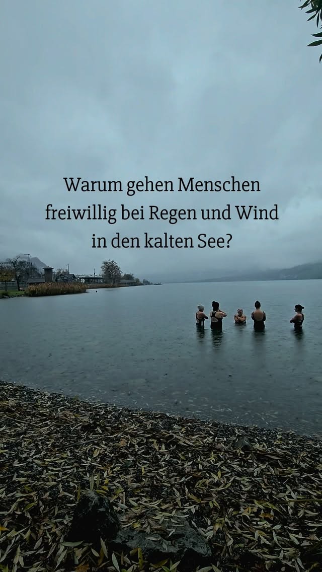 Aus reinem Spass wahrscheinlich nicht.
Aber vielleicht, wenn du weisst, was für gesundheitsfördernde Effekte die Kälte auf dein Wohlbefinden, deine mentale Stärke und deine Laune hat.
Und wenn das noch kein Grund ist, dann vielleicht, wenn du erfährst, was für geniale Prozesse im Körper in Gang gesetzt werden, sobald du in die Kälte eintauchst, um dich zu schützen und stärken.
Du weisst, es tut uns allen gut, ab und zu mal die Komfortzone zu verlassen. Dich freiwilligen Herausforderungen zu stellen ist eine gute Wahl. Denn die sind meist angenehmer, als wenn das Leben dich ungefragt vor Herausforderungen stellt.
Das Gute ist, wenn du lernst dich in der Kälte zu entspannen, wirst du dich auch in anderen fordernden Situationen besser entspannen können, schüttest mit der Zeit weniger Stresshormone aus und deine Stresskompetenz nimmt zu.
Gleichzeitig trainierst du die Regulation deines Nervensystem, indem du in der Kälte trainierst von Anspannung (Sympathikus) bewusst in Entspannung (Parasympathikus) zu wechseln.
Diese Kompetenzen sind in der heutigen schnellen Welt voller Reizüberflutung, ständiger Anspannung und chronischem Stress enorm von Bedeutung.
Und noch was Bedeutsames: Wenn du dich der Kälte hingibst, den Widerstand loslässt und dich fokussierst auf deinen Atem, deine Empfindungen im Moment, dann bist du voll PRÄSENT im Hie & Jetzt.
Klingt banal? Nein, das ist ein Augenblick tiefer Regeneration und Entspannung.
Viele beschreiben es als diesen seltenen Moment, in dem der Kopf still ist und die Zeit stehen bleibt.
Wenn du in einer Gruppe mit Gleichgesinnten erfahren und erleben willst:
❄️wie du dein Kältetraining achtsam, effektiv und sicher gestaltest
❄️was im Körper passiert in der Kälte
❄️wie du dich mental und körperlich optimal vorbereitest
…dann besuche den nächsten 🧊EISBADEN WORKSHOP🧊:
So, 23.11.2025 im @supoint_buochs in Buochs NW
Sa, 06.12.2025 im @studio_spalihof in Sachseln OW
jeweils von 9 - 12:15 Uhr
Weitere Daten und Infos: Link in Bio.
Ich bin passionierte Eisbaderin, zert. ICE Coach und begleite Menschen seit 4 Jahren in die Kraft der Kälte hinein.
happy ice bathing, Eveline