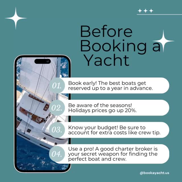 1. Book Ahead: The best vessels and crews are often reserved 1 year in advance. Plan even earlier for high-demand holidays (Christmas/New Year).
2. Know the Season: Prices fluctuate significantly throughout the year, with up to a 20% difference between low and peak seasons.
3. Account for Extras: “All-inclusive” does not cover land taxis, onshore dining, shopping, or the standard 15-20% crew gratuity. Budget accordingly.
4. Use a Pro: A certified Yacht Broker is free of charge to you and offers expert guidance on yachts, crew, and destinations.
#YachtCharterTips #LuxuryBooking #SuperYacht #TravelPro #charteryacht #charter #yachtworld #luxuryvacation