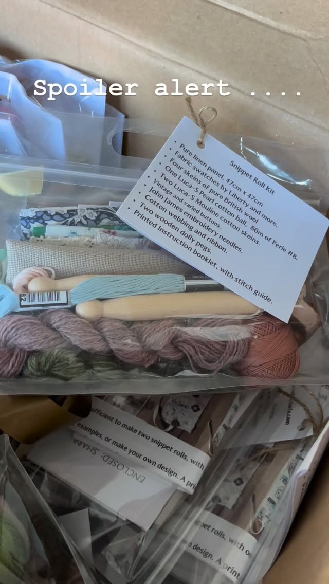 Making several lists, and checking them twice .... at least! Boxes and boxes of lovely things are going to @knitandstitchshows in Harrogate this week.
I am taking lots of things, but not lots of each one. So, if you spot something you would like, let me know 🥰
#embroidery #snippetroll #harrogate #knittingandstitchingshow #littlehouseofvictoria