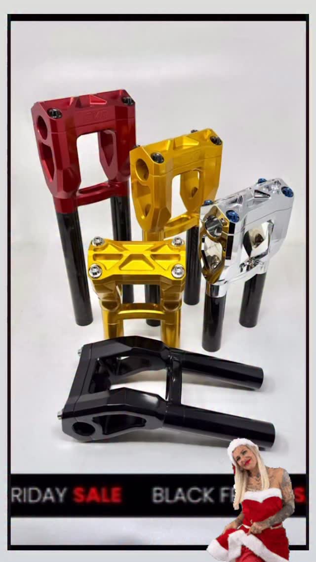 BLACK FRIDAY SALES ARE LIVE!!
Promo code: “dmrblackfriday” 15% off DMR products
TONS OF FREEBIES!
✅ $500 or more after discount is applied gets free shirt and hat
✅ Buy 7” or taller Diamondback risers, pullbacks or straights, carbon fiber lowers or regular lowers, doesn’t matter, get a free set of anodized, powdercoated, or polished DMR handlebars (chrome not included in free offer)
✅Buy Beartrap full size floorboards combined with beartrap pegs or beartrap mini pegs or beartrap mini boards, get free Beartrap bagger brake pedal and shifter peg
✅Buy Destroyer softail brake arm or destroyer short or long shifter arm or pan america adjustable shifter, get a free lightning bolt shift peg with each arm purchased. So if you purchase 2 arms, you’ll get 2 toe pegs.
✅Buy any set of DMR powdercoated mid controls, get a free set of destroyer footpegs
✅Buy a set of 6” or taller destroyer risers, pullbacks or straights, and get a free set of riser reducers for 1” bars
✅Buy a DMR billet motor mount and get a free billet machine finish switch housing
PUT shirt size, part specifics as far as color, style, fitment, etc. all in the “add a note” section at checkout! We are so busy during the sale, we are not able to email you to ask you specifics. If you do not put it in the “add a note” box, you will get what we put in there. So please put that in there!! Thank you!!!
DeathMetalRacing.com