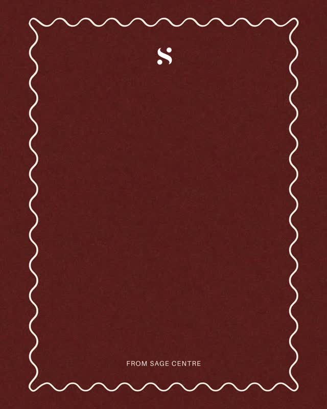 Sending you warmth and a little extra love this Christmas🎄✨
May your day be gentle and your heart be full. With love, the Sage Centre team.