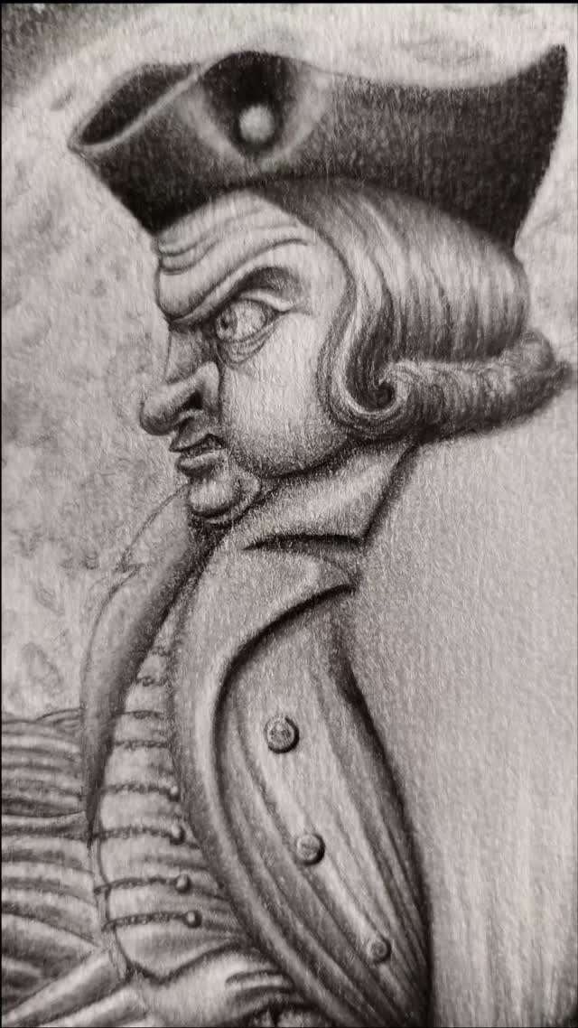 THE GREEDY CAPTAIN
'The captain’s greed knew no depth; he devoured nearly every creature of the sea until he swelled beyond his own ship, forcing himself inside and crushing his own crew beneath the weight of his insatiable appetite.'
•••
Hand drawn using graphite pencil and charcoal on textured paper. Drawn from my imagination.
#graphiteart #folkloreart #sailor #sealifeart #boatcaptain #akiraamani